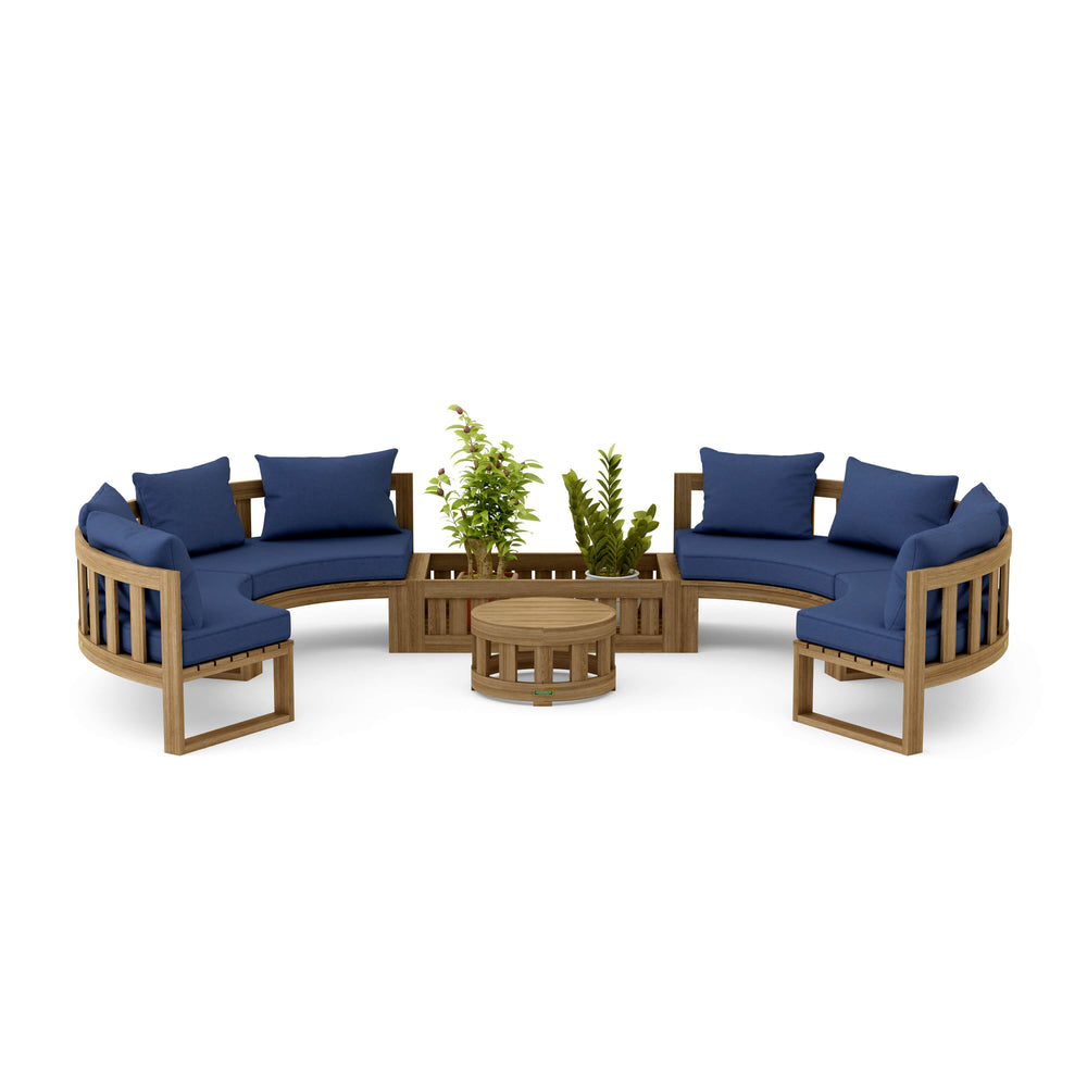 Canvas Navy cushion
