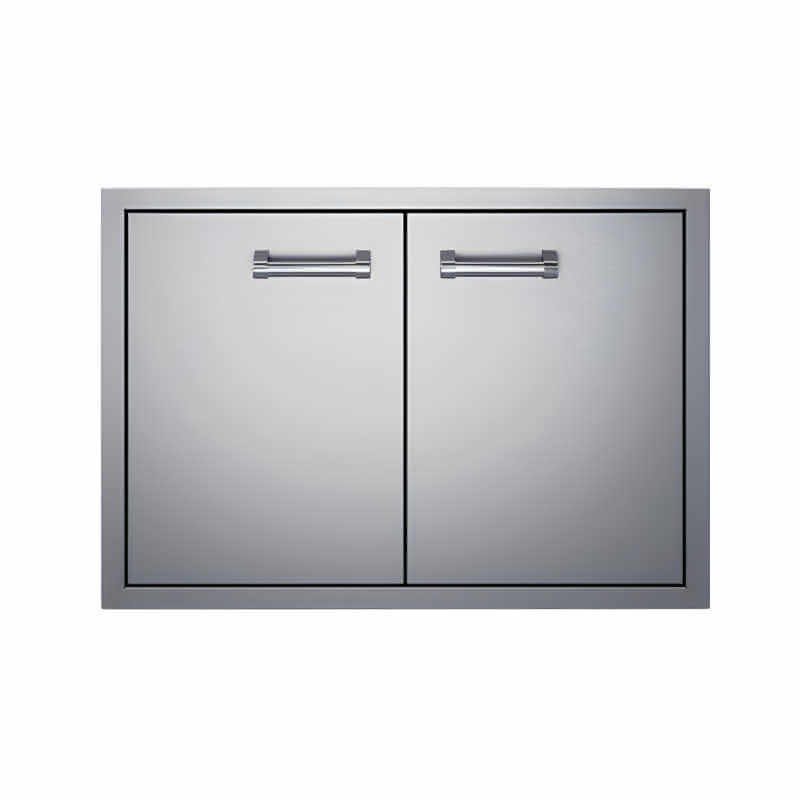 Delta Heat 30-Inch Stainless Steel Double Access Doors - DHAD30-C