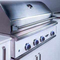 Delta Heat 38-Inch 3-Burner Built-In Gas Grill with Sear Zone & Infrared Rotisserie Burner