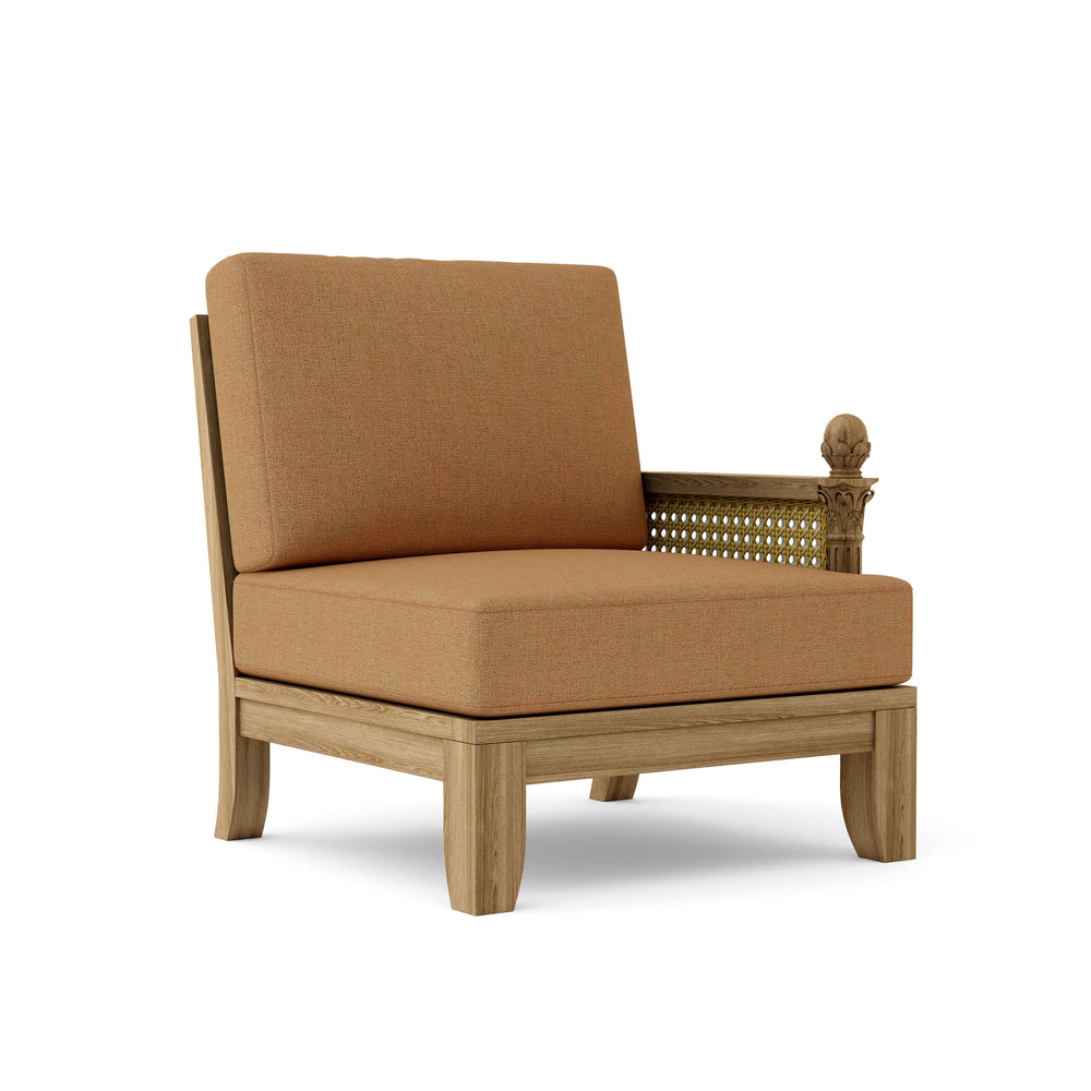 Canvas Teak cushion
