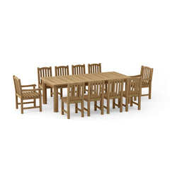 Chelsea 11-Piece Rectangular Dining Table Set - image 3