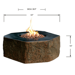 Elementi Columbia Fire Pit OFG105 -  In Stock