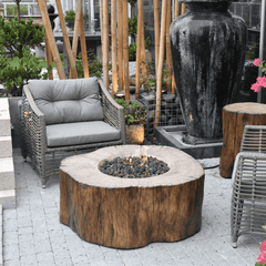 Elementi Manchester Fire Pit - 42 Inch Concrete Fire Table