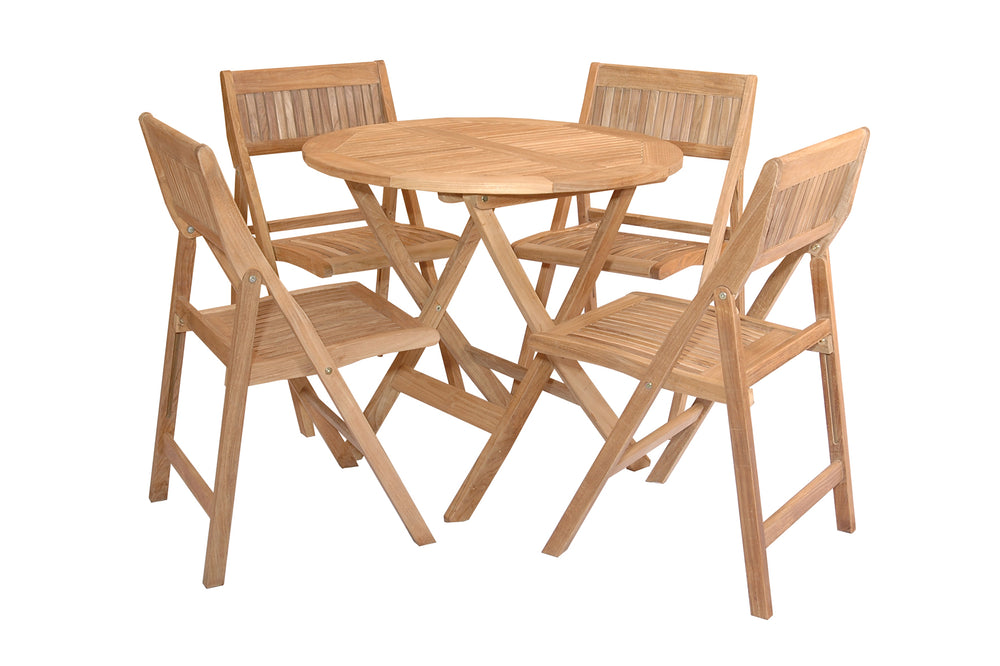 Windsor 5-Piece Round Bistro Set - image 9
