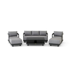 Granada 6-Piece Granada Aluminum Deep Seating (SET-903-AL) - image 2