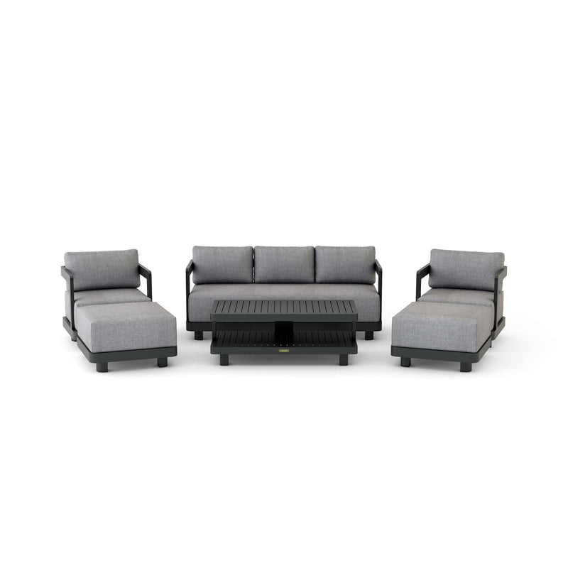 Granada 6-Piece Granada Aluminum Deep Seating (SET-903-AL) - image 2