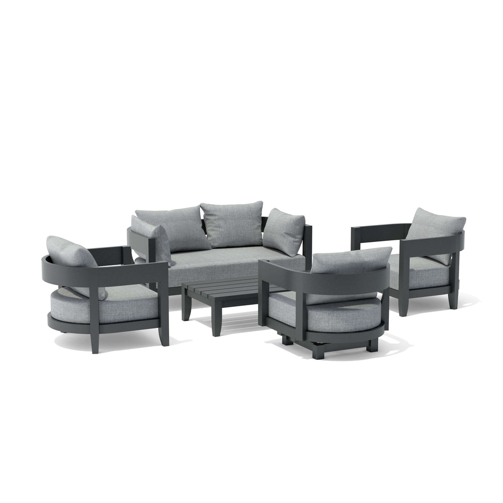 Coronado 5-Piece Aluminum Deep Seating Set - image 5
