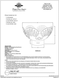 Fire Pit Art Barefoot Beach