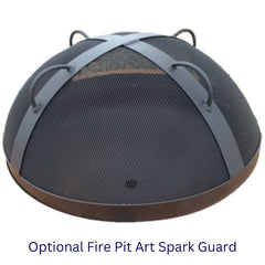 Fire Pit Art Crater / Eclipse