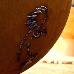 Fire Pit Art Kokopelli