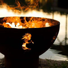 Fire Pit Art Kokopelli