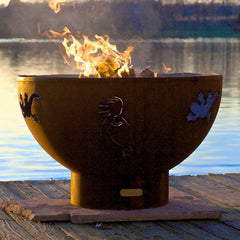 Fire Pit Art Kokopelli