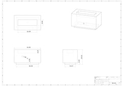 Fire Pit Art Linear 60"
