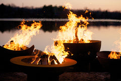 Fire Pit Art Saturn