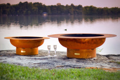 Fire Pit Art Saturn