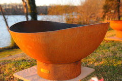 Fire Pit Art Scallop/Tidal