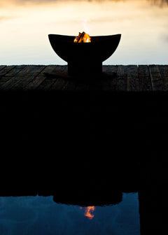 Fire Pit Art Scallop/Tidal