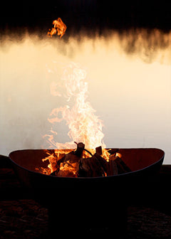 Fire Pit Art Scallop/Tidal