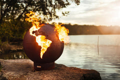 Fire Pit Art Third Rock