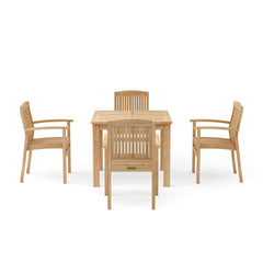 Bahama Sahara 5-Piece Bistro Table Set - image 7