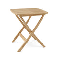 Windsor 24" Square Picnic Folding Table in Teak