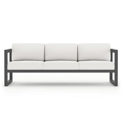 Avion Aluminum Sofa - Slate - Canvas Natural by Harmonia Living