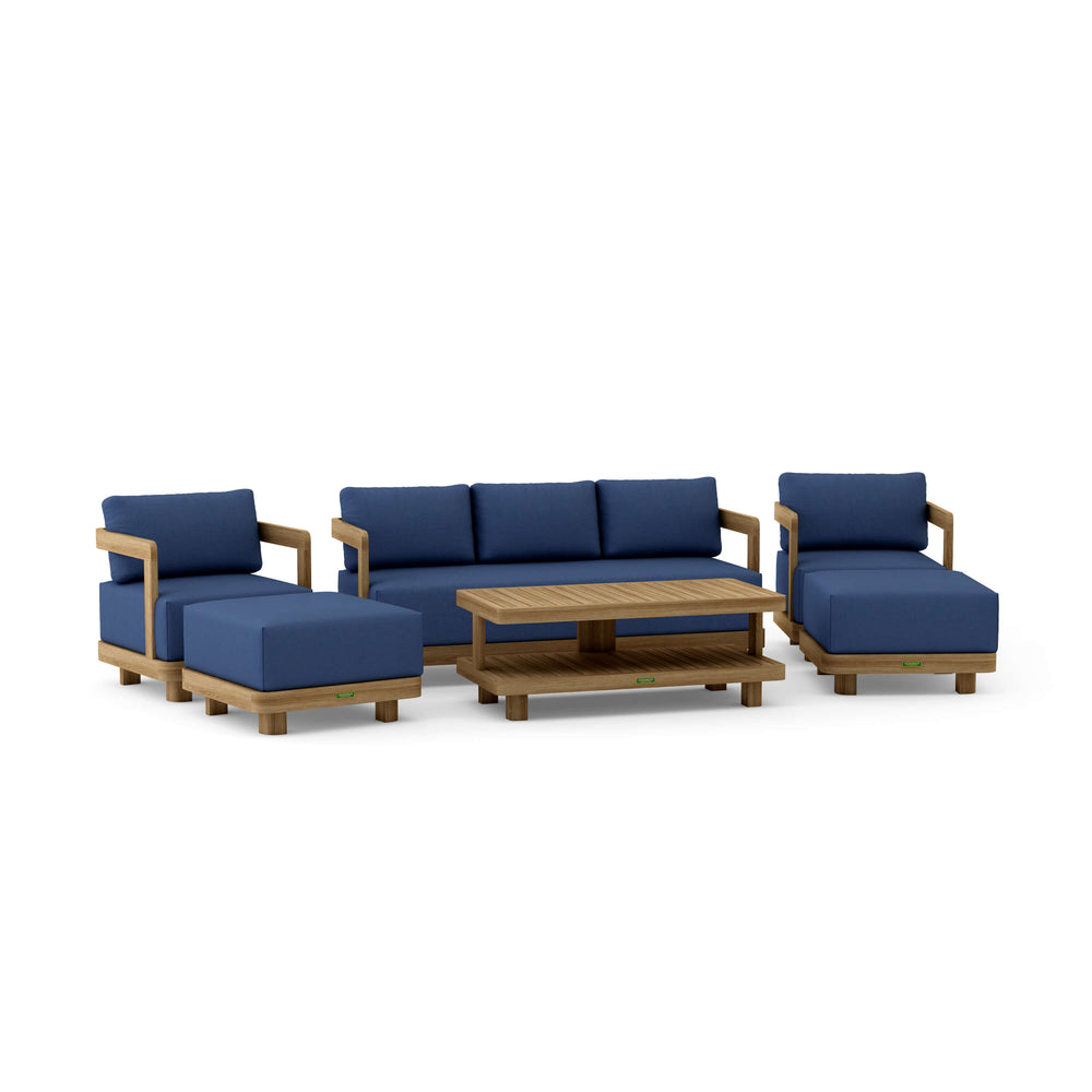 Canvas Navy cushion