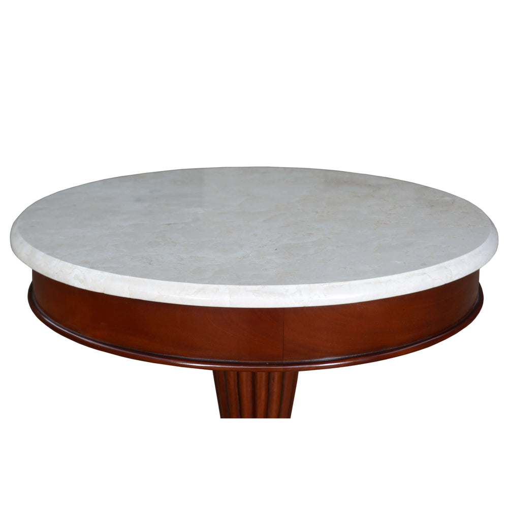 Bella Side Table w/ Marble Top - image 4