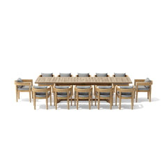 Coronado 13-Piece Extension Dining Table Set - image 2