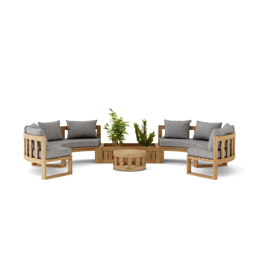 Circular Modular Deep Seating Set (SET-809) - image 3