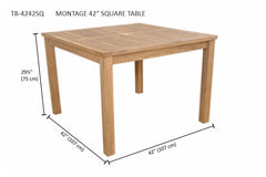 Montage 42" Square Table - image 2