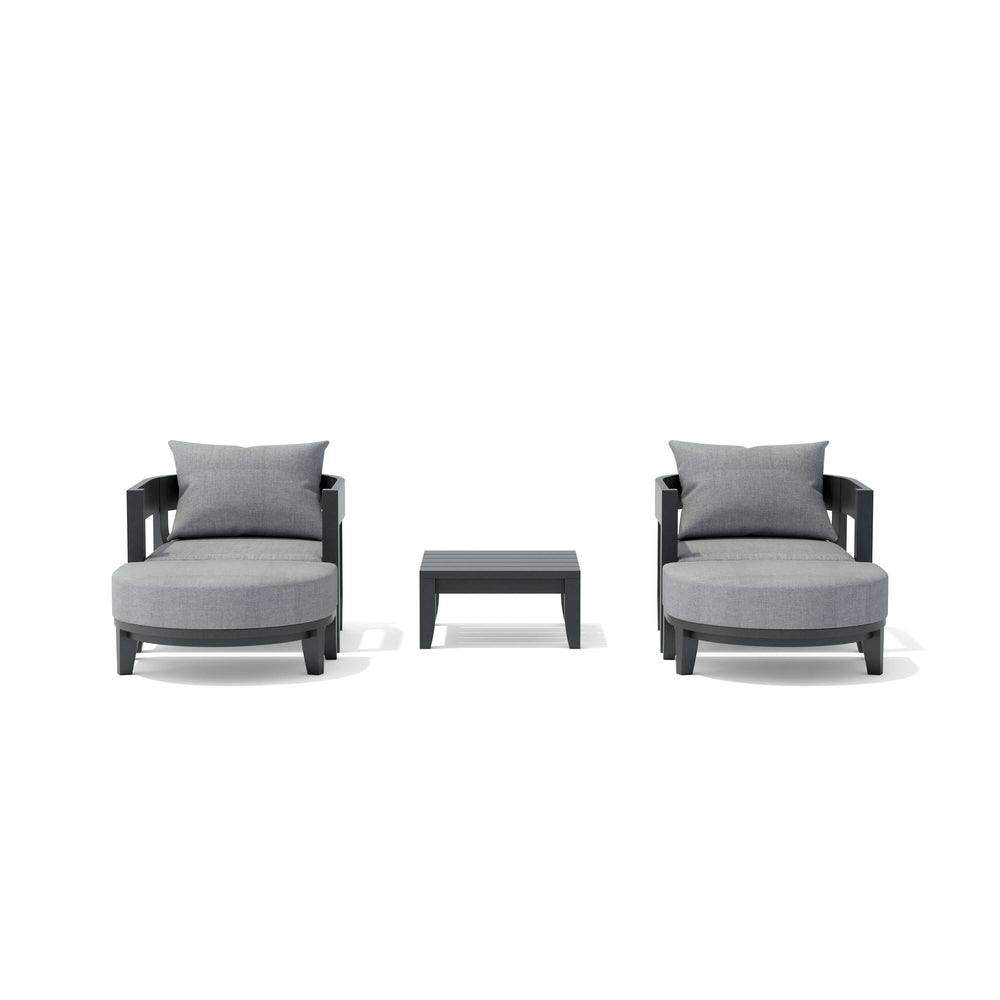 Coronado 5-Piece Aluminum Deep Seating Set - image 6