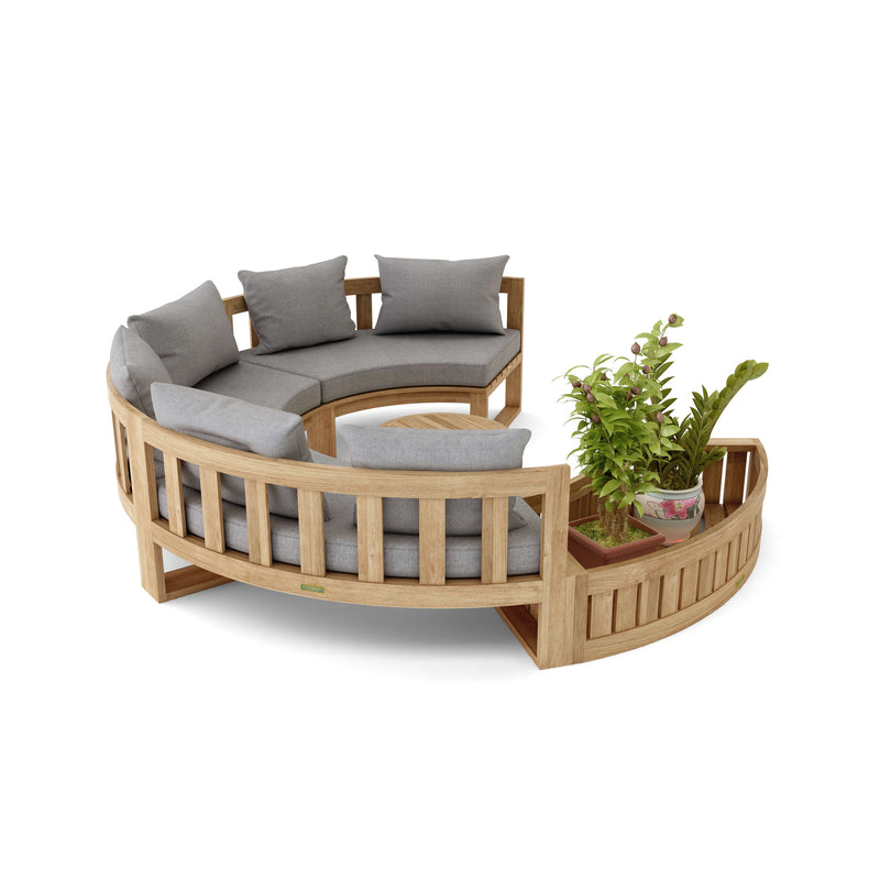 Circular Modular Deep Seating Set (SET-808) - image 2