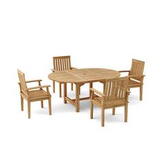 Bahama Brianna 5-Piece Extension Dining Set - image 5