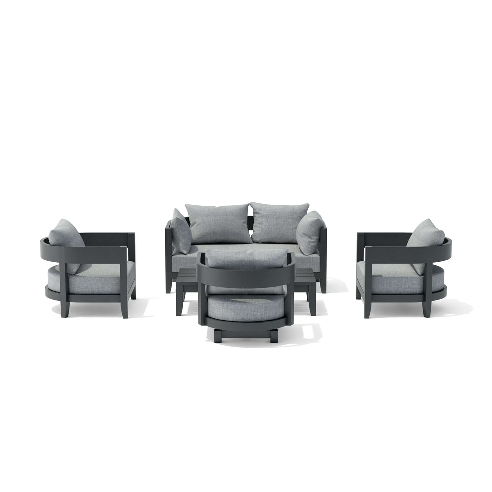Coronado 5-Piece Aluminum Deep Seating Set - image 6