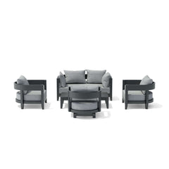 Coronado 5-Piece Aluminum Deep Seating Set - image 6