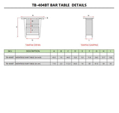 Montego Bar Table - image 6
