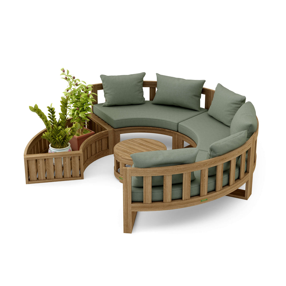 Cast Sage cushion