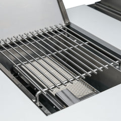 6-Burner 90 Degree Corner with Kegerator and Beverage Center Stainless Steel Propane Gas BBQ Island Grill - MAi805-90KEGBEV by Mont Alpi