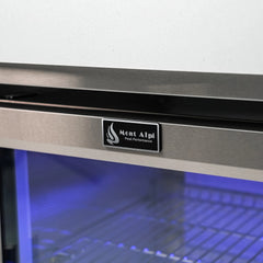 6-Burner 90 Degree Corner with Kegerator and Side Burner Stainless Steel Propane Gas BBQ Island Grill - MAi805-90KEG by Mont Alpi