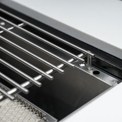 6-Burner 90 Degree Corner with Kegerator and Beverage Center Stainless Steel Propane Gas BBQ Island Grill - MAi805-90KEGBEV by Mont Alpi