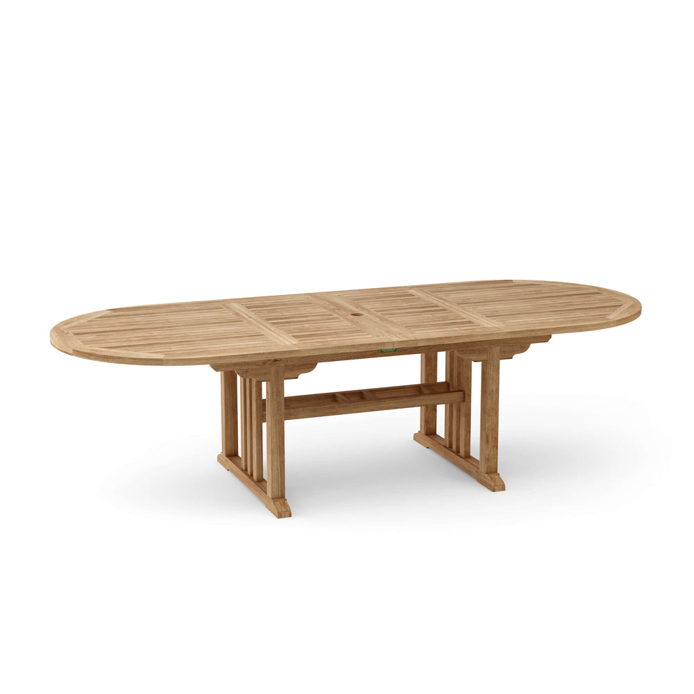 Sahara 106" Oval Double Ext. Table - image 2