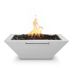 The Outdoor Plus Maya Powder Coated Steel Fire & Water Bowl