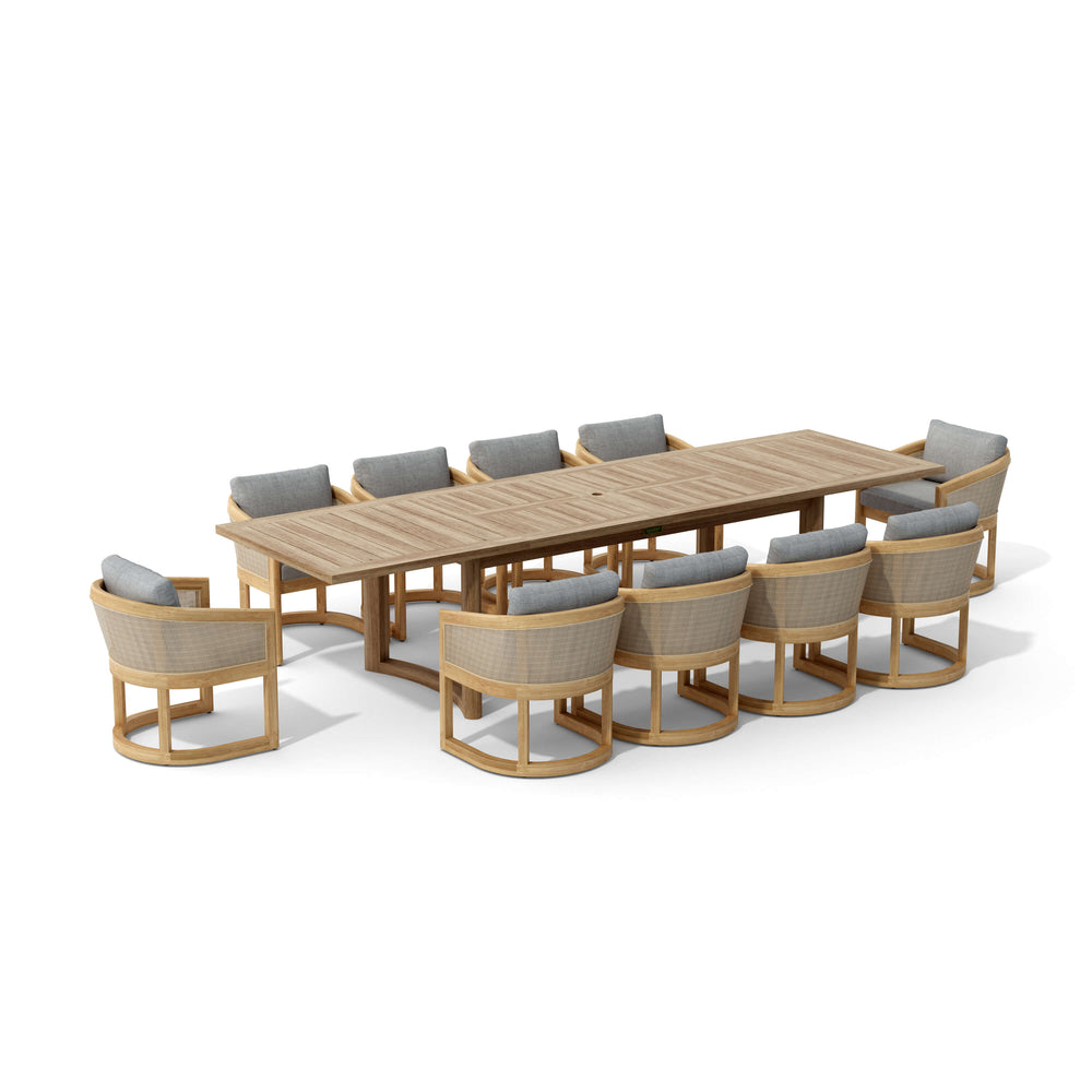 Catania 11-Piece Dining Set (SET-337) - image 2