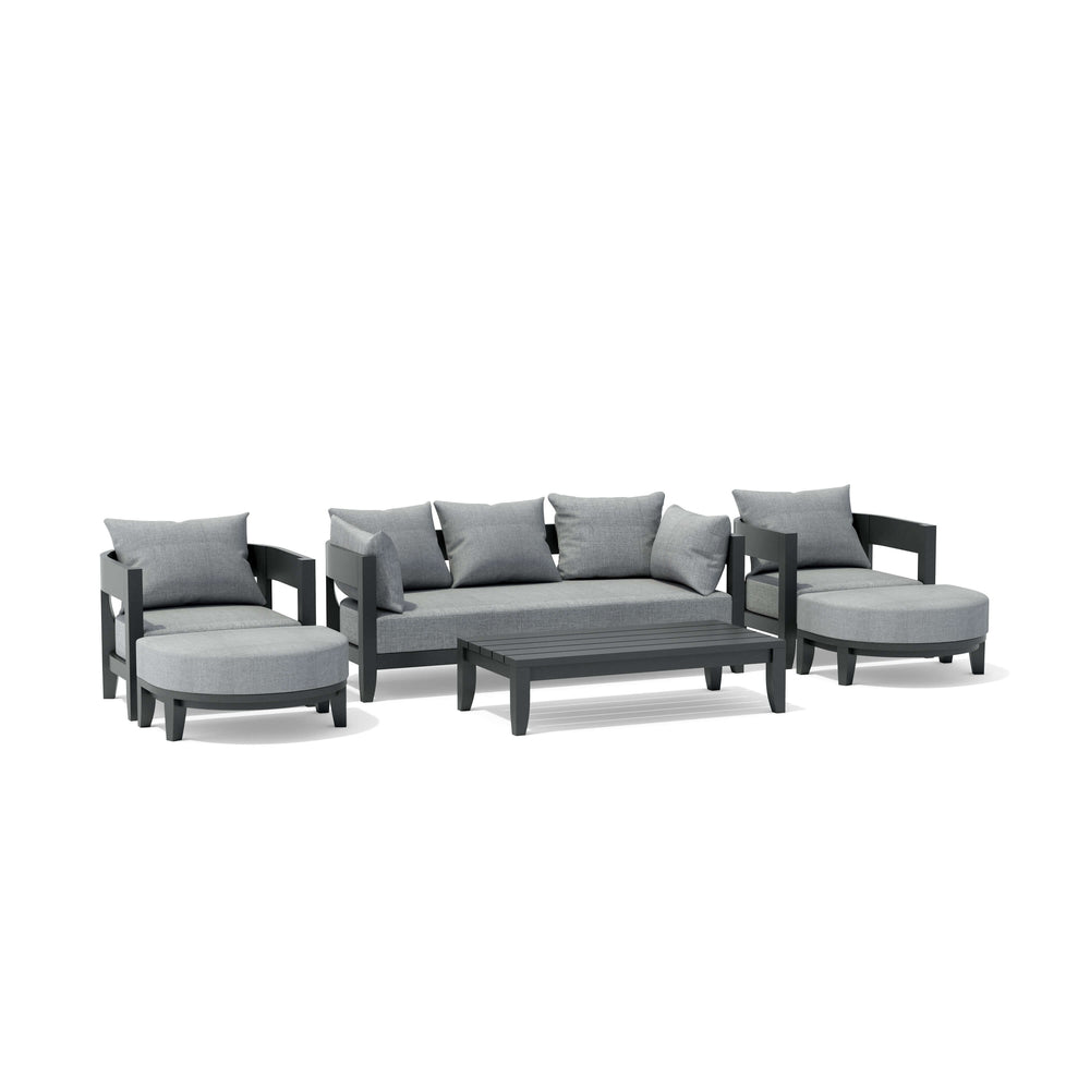 Coronado 6-Piece Aluminum Deep Seating Set - image 6