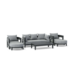 Coronado 6-Piece Aluminum Deep Seating Set - image 6