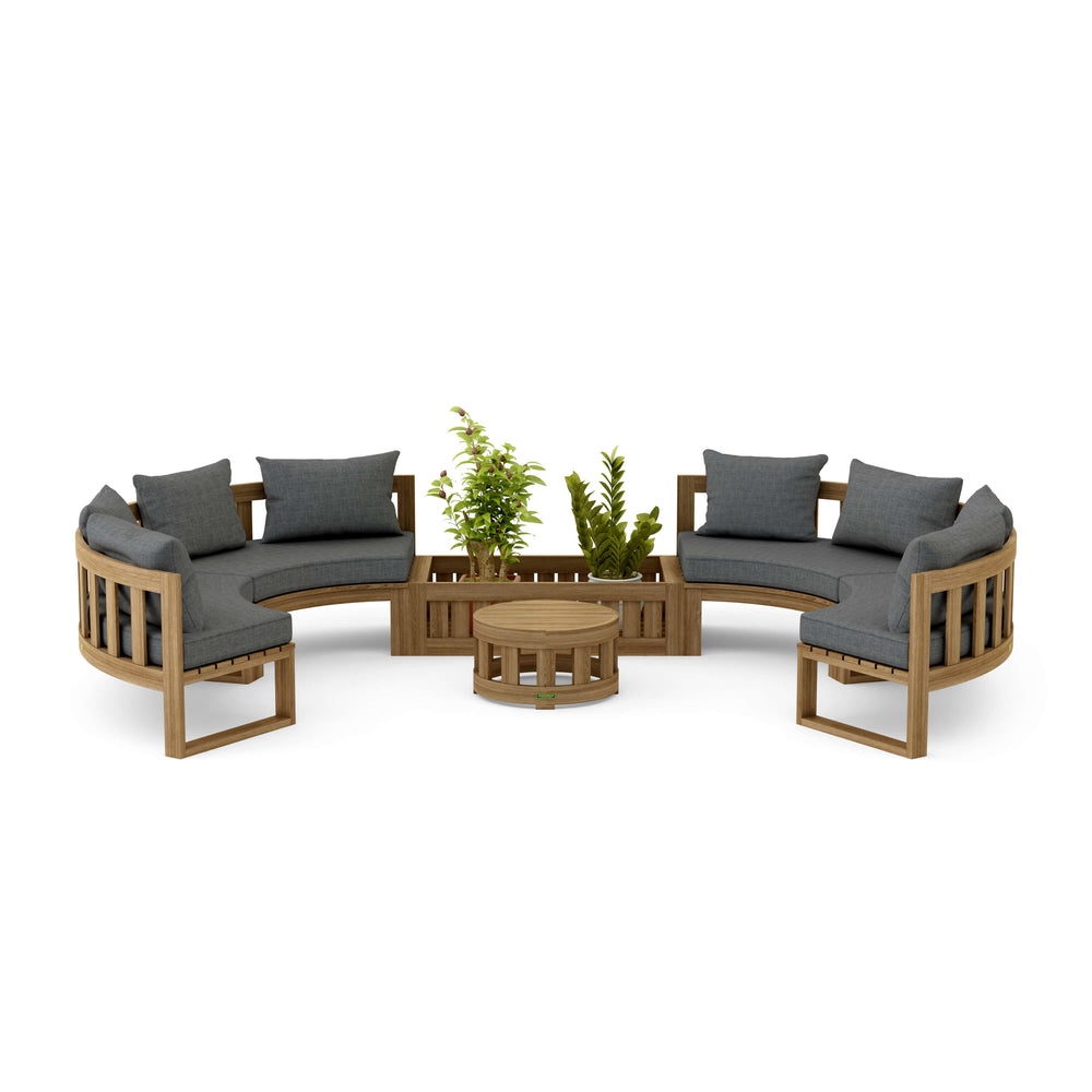 Cast Charcoal cushion