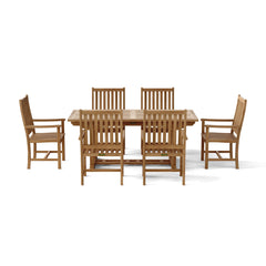 Bahama Wilshire Armchair 7-Piece Extension Dining Set - image 7