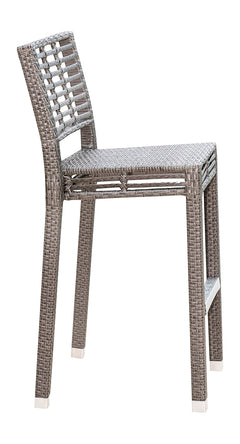 Panama Jack Graphite Stackable Barstool for Outdoor Dining