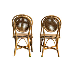 Panama Jack Sofia Side Chairs, Set of 2, Handcrafted Rattan